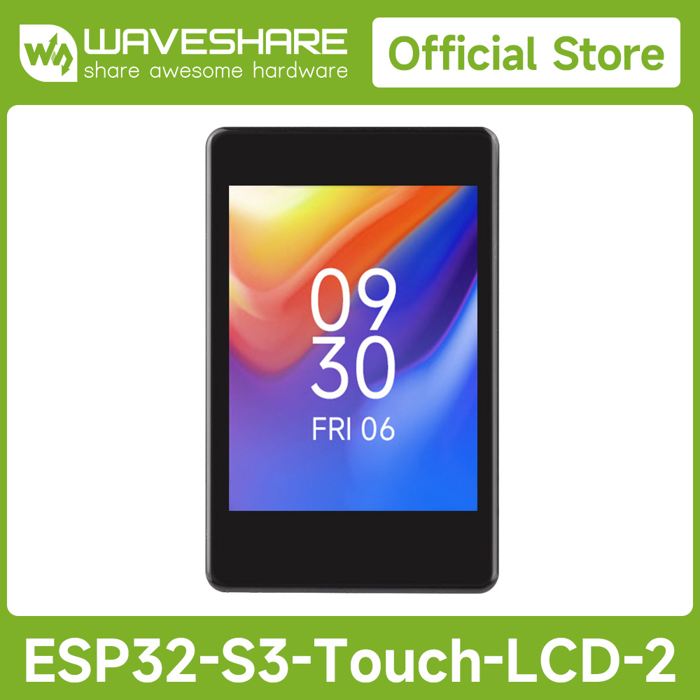 Esp32 Uart Module - Waveshare ESP32-S3 2 inch capacitief touchscreen-ontwikkelbord,