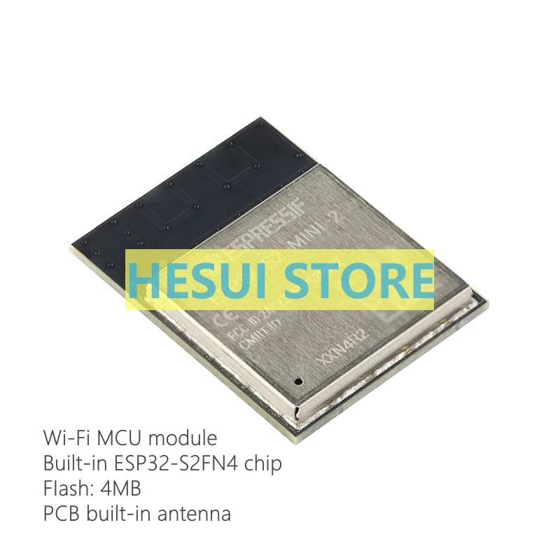 Esp32 S2 - ESP32-S2-MINI-2-N4R2 2,4GHz Wi-Fi-module 4MB flash+2MB