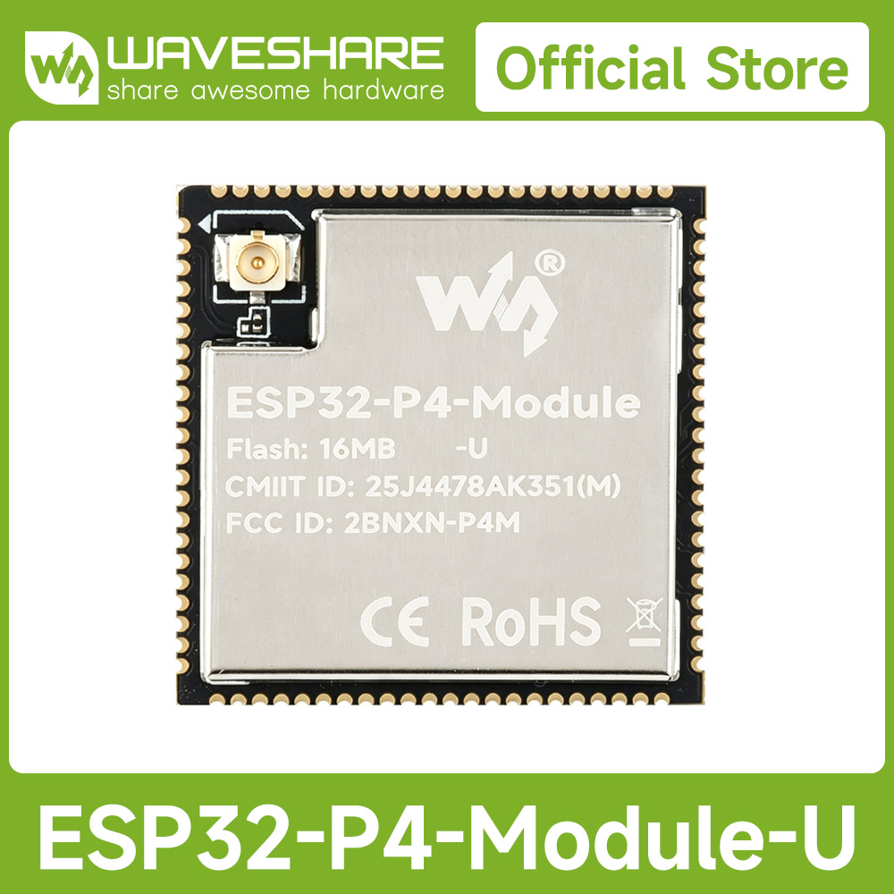 Esp32 Uart Module - Waveshare ESP32-P4-module kernbord, ondersteunt 2,4 GHz
