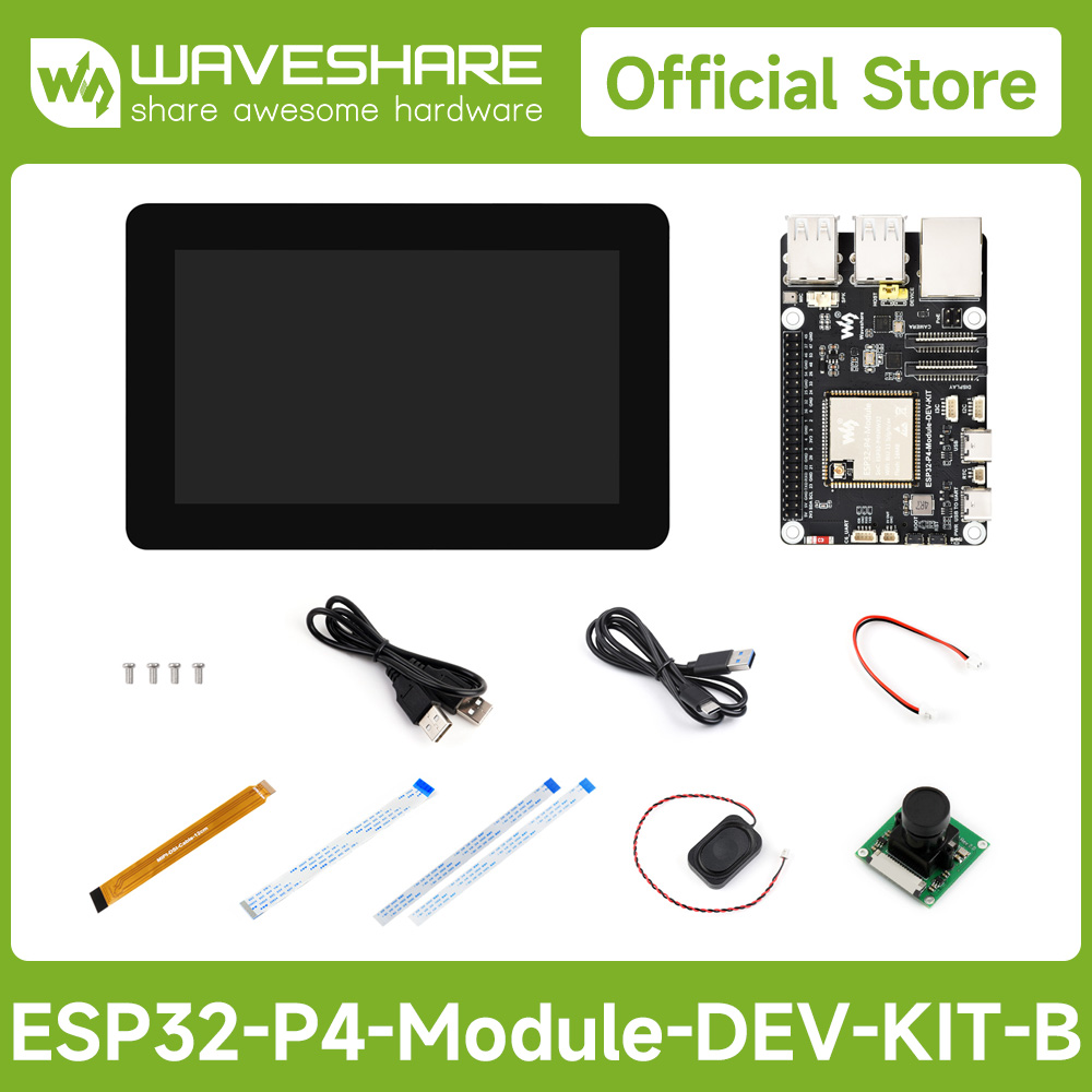 Waveshare ontwikkelbord, gebas - Esp32 P4 recensie en prijs