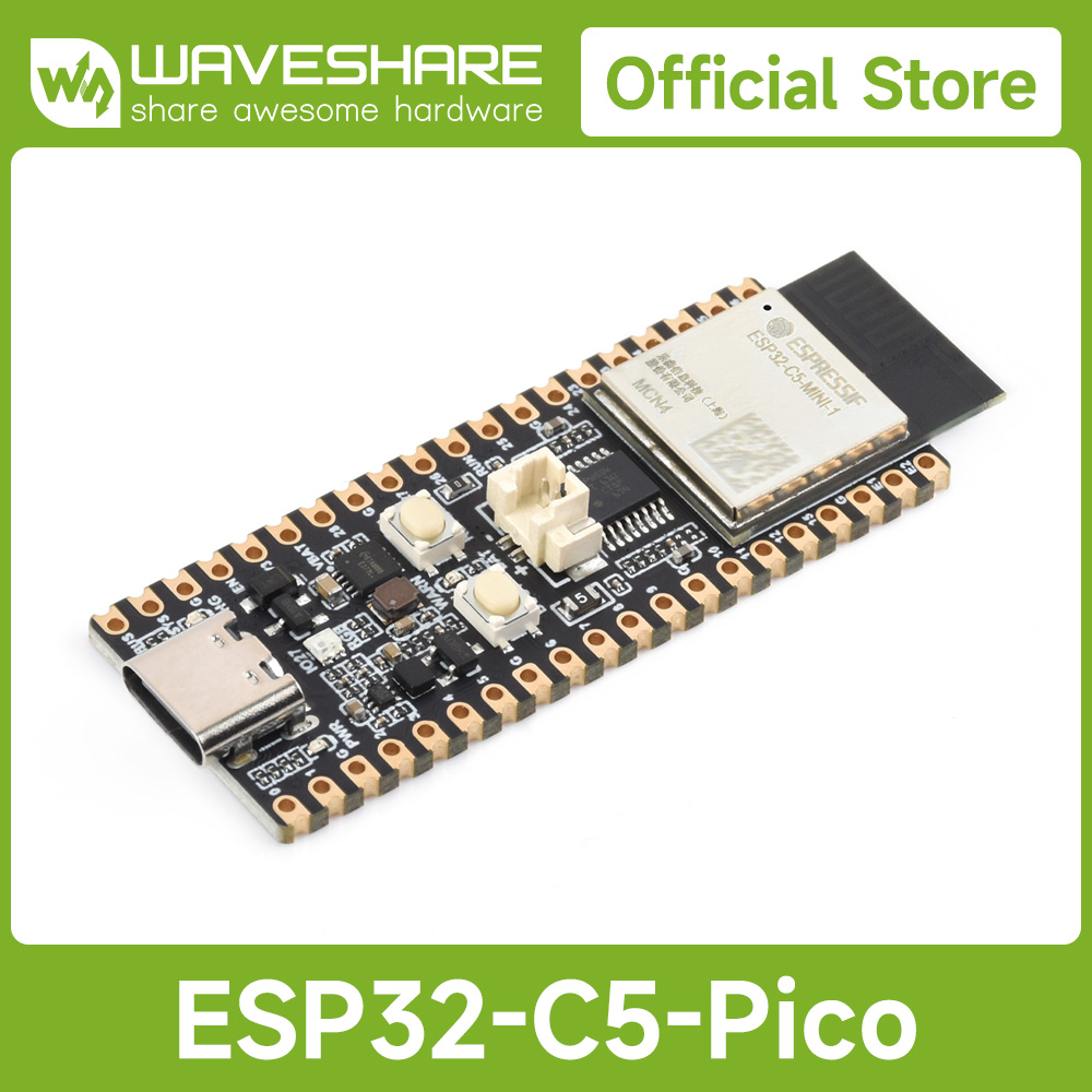 Waveshare ESP32-C5 dual-band W - Esp32 Uart Module recensie en prijs