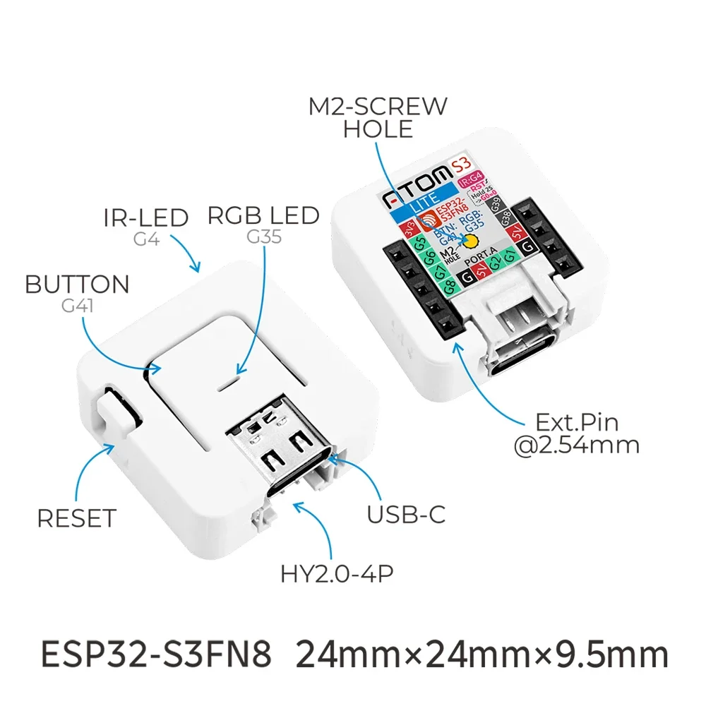 M5Stack AtomS3-Lite ESP32-S3 o - Esp32 Uart Module recensie en prijs