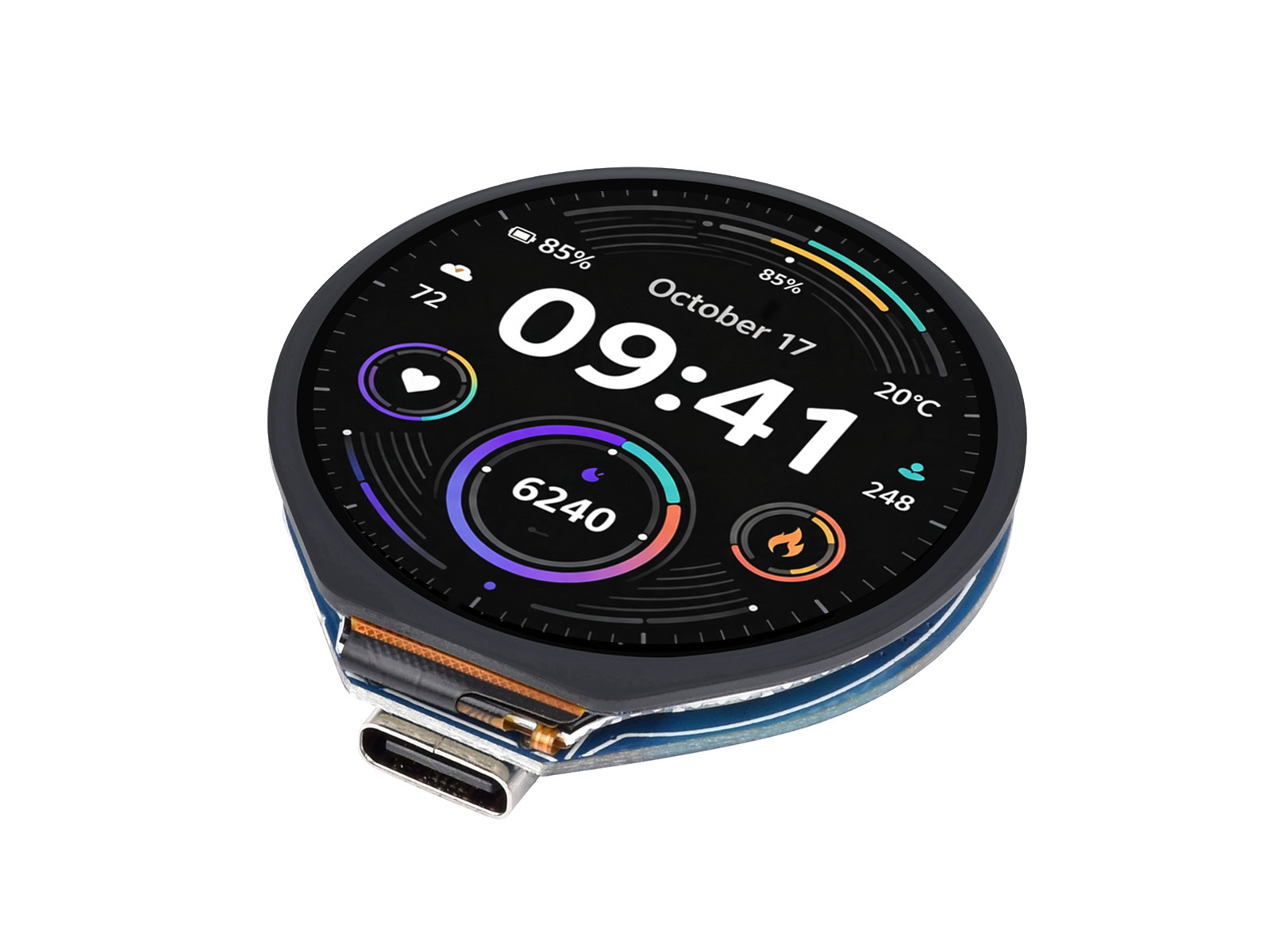 ESP32-C6 1.28 inch Touch LCD D - Esp32 C6 recensie en prijs