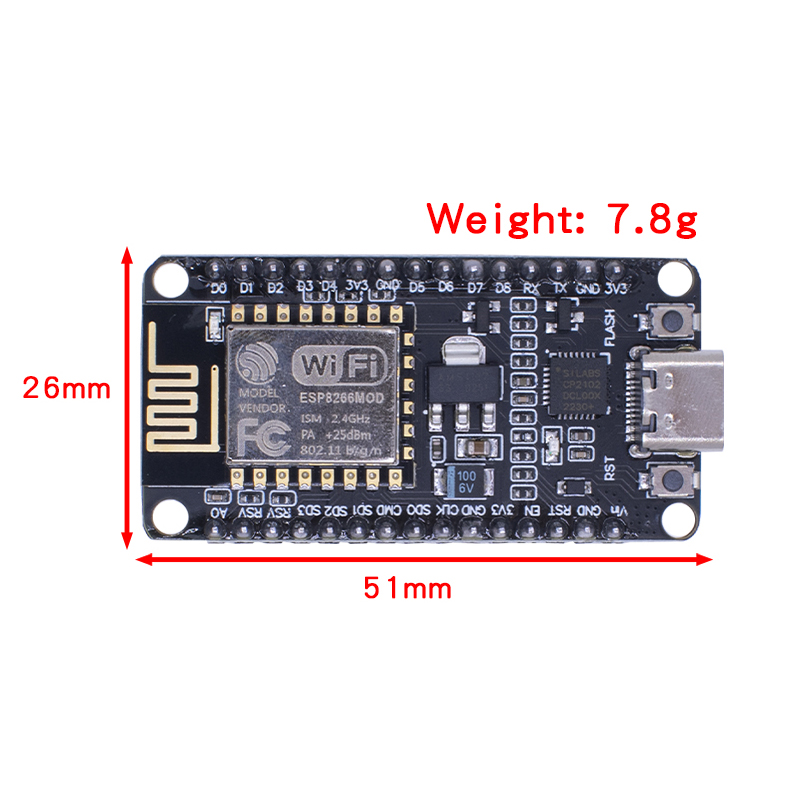 Draadloze Module Nodemcu Cp210 - Esp8266 Nodemcu recensie en prijs
