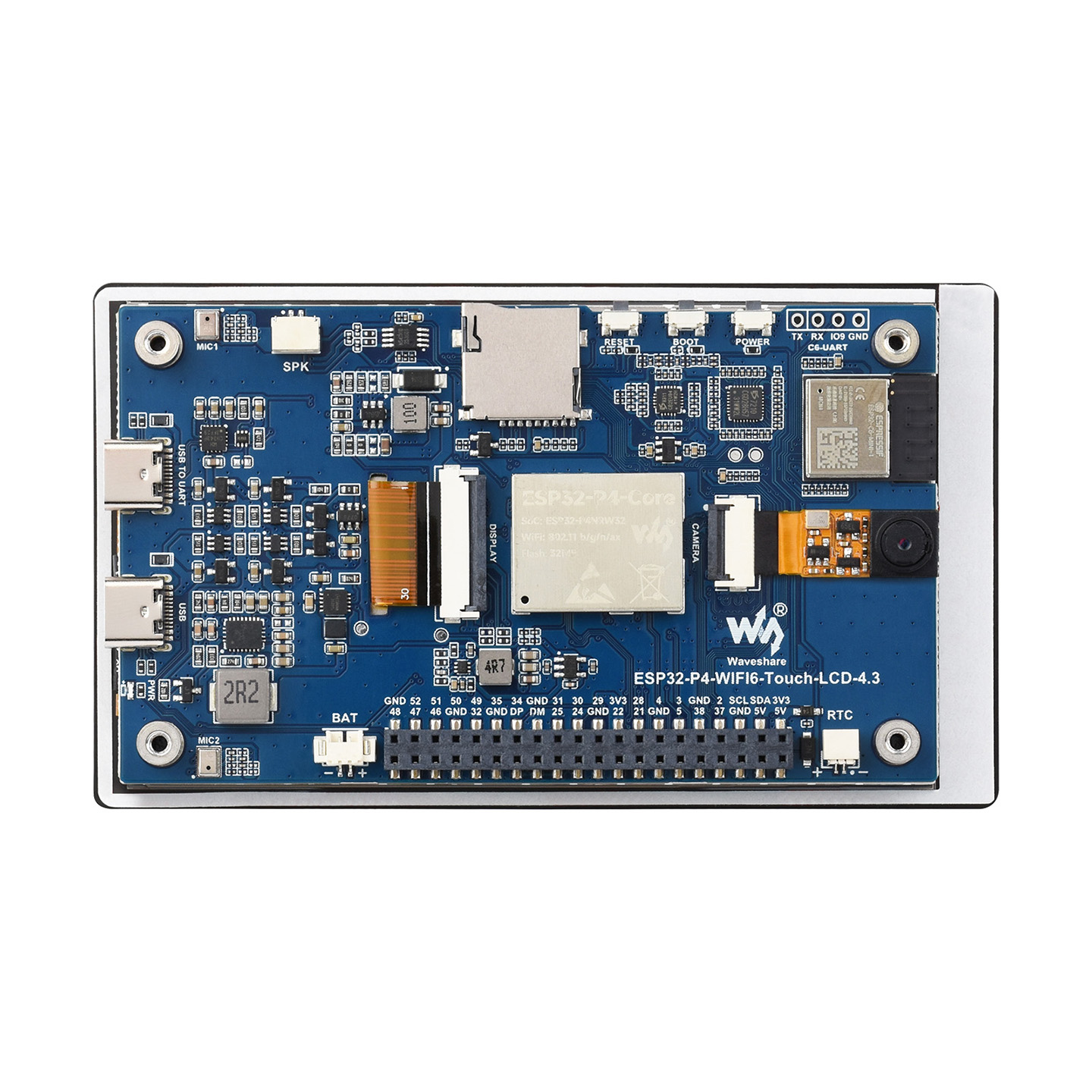 Waveshare ESP32-P4-WIFI6 4,3-i - Esp32 Uart Module recensie en prijs