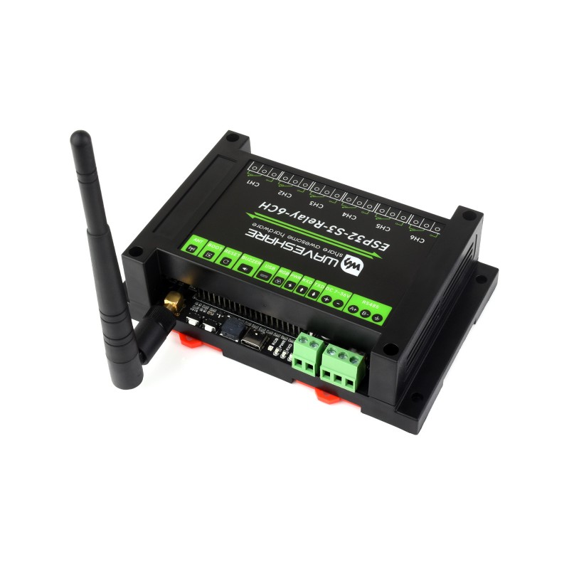 Industriële 6-kanaals relaismo - Esp32 Wifi Bluetooth Module recensie en prijs